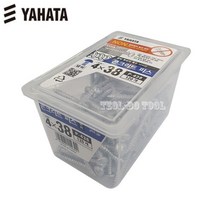 야하타 논플러그 피스 콘크리트 나사 4X38mm (둥근 냄비헤드) P-438 (1통/120개)