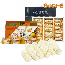 수제 한과 유과 전통 디저트 간식 설 선물 용 세트 새해 설날 구정 명절 부모님 직장 회사 직원 거래처, 300g
