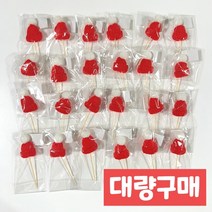 [당일배송] 하피블리 크리스마스토퍼, 털모자, 레드, 24개 (개당750원)