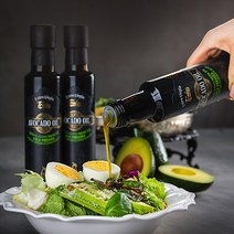 멕시코산 100% 아보카도 압착 오일 선물세트 250ml 2병, 엑스트라버진 아보카도오일 선물세트 2병