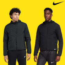 나이키 경량 패딩 자켓 러닝 에어로레이어 트레이닝복 후드집업 남성 점퍼