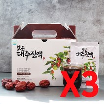 구록원 보은 대추진액 대추즙 80ml x 20포 대추차 기타건강즙, 20포 x 3박스