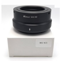 M42-Nik Z 어댑터 링 m42 42mm 렌즈 nikon 마운트 z5 Z6 Z7 Z9 Z50 z6II z7II Z50II fc 풀 프레임 카메라, m42-nz
