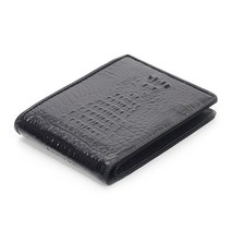 SCOAN 리얼 악어가죽 신권 슬림반지갑 TS-3196