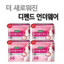 디펜드 스타일 언더웨어 여성 슬림 중형 10P, 10개입, 4팩