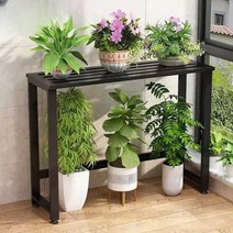 에어컨 실외기 받침대 거치대 선반 철제 앵글, 블랙 단층 120x35x90cm