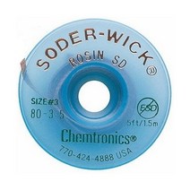 켐트로닉스 솔더위크 CHT80-3-5 (1.9mmx1.5M) 솔더윅, 1개