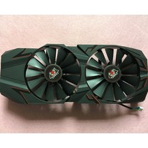 R265 FDC10M12S9-C 비디오 카드 쿨러 팬 교체 브래킷 4 핀 커넥터 ASUS GeForce GTX 1070 Ti 8GB CERBERUS, 한개옵션0