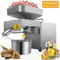 가정 상업용 스테인리스 콜드 오일 추출기 아마씨 기름, Voltage 220v+UK