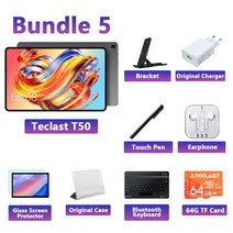 TeclastT50태블릿 8GBRAM 11인치 2K 안드로이드2000x1200 UNISOCT616옥타코어 4G네트워크 C타입고속충전 18, 06JP, 05번들5