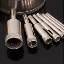 다양한 사이즈 유리홀쏘 모음 대리석홀쏘 세라믹 코어 기리 드릴 타일 드릭 타일홀쏘, 6MM 유리홀쏘 (공구010), 6MM 유리홀쏘 (공구010)