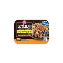 오뚜기 오뚜기 오감포차 닭근위 마늘볶음 150g x 3개, 단일옵션
