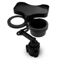 차량용 다용도 회전형 컵홀더 멀티 트레이 스마트폰 핸드폰 거치대 테이블 차량 용품