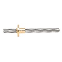 8mm ACME 스레드로드 스테인리스 스틸 리드 스크류+T8 너트 CNC 3D 프린터 reprap, 1mm, 01 1mm