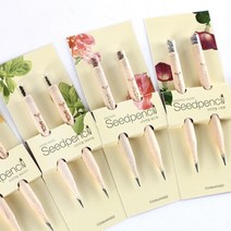 아트박스/꿈쟁이 꿈쟁이 몽당씨앗연필 2p 식물기르기 5종, 허브(바질)