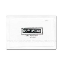 바디스펀지 일회용 샤워타올 때타올, 40개
