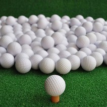 짐볼 보수볼 토닝볼 하프 토구 땅콩 골프 공 연습 50 개가방 흰색 실내 야외 훈련 연습 골프 스포츠 탄성 pu 거품 공, 하얀