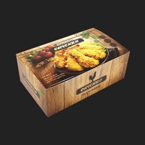 [ILYONG] 치킨박스 HC 소 175x105x55mm 200개 마닐라지, 단품