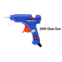 무선글루건 충전글루건 20w 접착제 미니 핫멜트 접착제 전기 열 온도 수리 도구 세트 투명 접착제 스틱 7x100mm 전동 공구, 세트 1, 우리를
