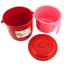 [P1D] 음식물 쓰레기통 손잡이형 거름통 물빠짐 가정용 / 수거통 음식물쓰레기 수거함 수거용기 분리수거통 쓰레기통 성우 ( P1D / 991247EA ), 본상품선택