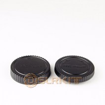 모던사진관DSLRKIT 후면 렌즈 + 카메라 바디 커버 캡 삼성 NX10 NX300 NX2000 용, 한개옵션0