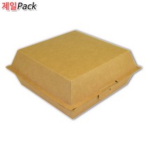 크라프트 종이도시락(JCR-90)박스400개, 화이트