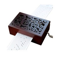 DIY 원목 클래식 뮤직 박스 수동 오르골, 1, 상세페이지 참조