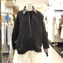 보니스팍스야탑 NC09 레더배색재킷 BA18JK070
