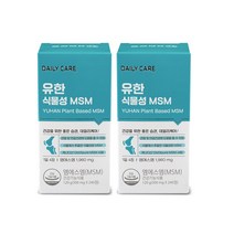 유한양행 유한 식물성 MSM 500mg 240정x 2개 4개월 분