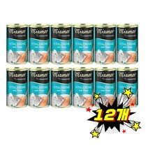 미아모아 바이탈 드링크 필수 음료 캔 135ml x 12개, 참치