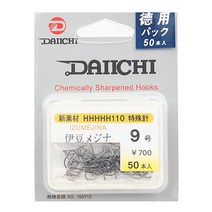 피싱스토어-다이찌 카본 이두메지나 붕어 향어 미늘있음 덕용바늘, 13호