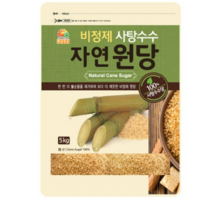 식사의품격 자연원당사탕수수 5kg, 4개