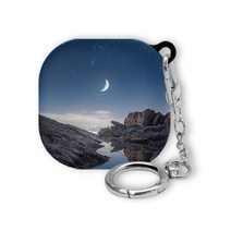 웨이브스튜디오 갤럭시버즈 라이브 키링 케이스, 심플메세지엣지