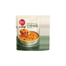 햇반죽 해물누룽지죽420g 6입, 햇반죽 단호박죽420g x8개