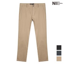 [니] [NII] 남성 심플 베이직 슬림핏 치노팬츠_2NNXDLUM2411