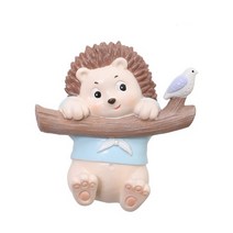 루고코리아 홈 데코 미니어처 피규어 장식 소품 고슴도치 후크