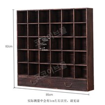 원목 다기장 커피잔 그릇장 찻장 진열장 빈티지 엔틱, F