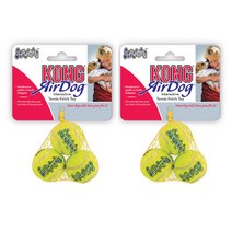 콩 강아지 용품 테니스 볼 S, 혼합색상, 6개