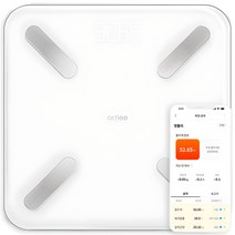 앳플리 T8 스마트 체성분 체중계, T8scale, 화이트, 1개