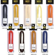 ZETT 제트 글러브끈 BGX117 (경식용) 1.5m (색상선택), 1900-검정