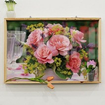 [바보사랑] 우드프레임액자_로맨틱로즈(대형)[꾸밈], 상세 설명 참조, 타입선택:이미지3