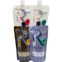 에코비타 스트레이트 샤인 리본딩 매직스트레이트 400ml, H1 건강모발용, 2C 크림타입