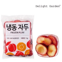 딜라잇가든 [딜라잇가든]냉동 자두(반태) 1kg x 3, 단품없음