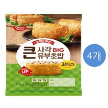 동원에프앤비 동원 큰사각 유부초밥 189g X 4개, 180g