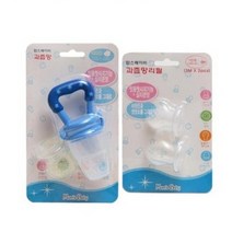 맘스베이비 과즙망   리필 1단계 2p 세트, 블루, 5세트