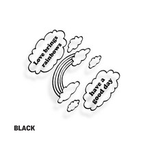 sticky 노트북스티커 캐리어 핸드폰 아이패드 맥북 냉장고 꾸미기, ns-17(블랙)
