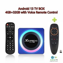 셋톱박스 선반거치대 IPTV 정리함 공유기 2023 X88 프로 13 안드로이드 스마트 TV 박스 락칩 RK3528 2G 16G 4G 64G 8K HD 비디오 디코딩 듀얼 밴드, 23.Au 플러그  4GB 32GB 음성