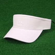 [J.LINDBERG] 남성 골프 바이저 / 제이린드버그 야덴 바이져 / 선캡 모자 / 화이트 네이비 블랙, 4. 화이트(화이트로고)