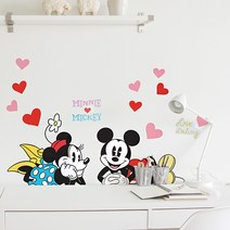 현대시트 디즈니 미키마우스 미니마우스 캐릭터 데코스티커, 02_DS-56193_증정이벤트