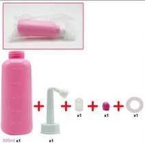 휴대용 비데 여행용 캠핑용 물병 노즐 병 분무기 개인 청소기 handheld seat 350ml 500ml toilet trailer 위생 세척 여행 eva